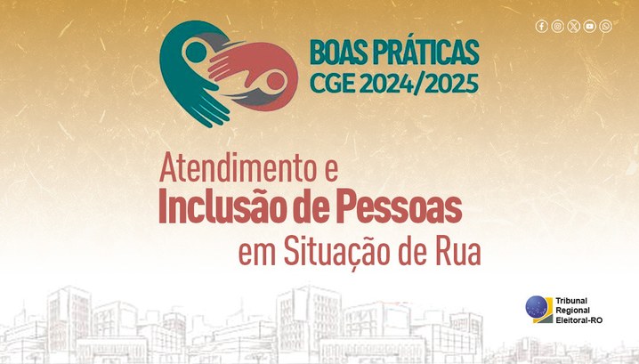 TRE-RO recebe Selo Destaque Cidadania 2024-2025 por iniciativa voltada à inclusão de pessoas em situação de rua Trabalho da Corregedoria Regional Eleitoral de Rondônia é reconhecido como prática transformador...