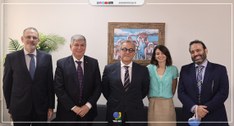 Os agentes diplomáticos foram recebidos pela Presidência e Corregedoria Regional Eleitoral