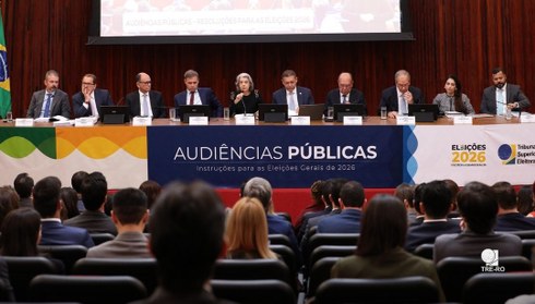 Na abertura das audiências públicas, presidente do TSE, ministra Cármen Lúcia, ressaltou que tra...