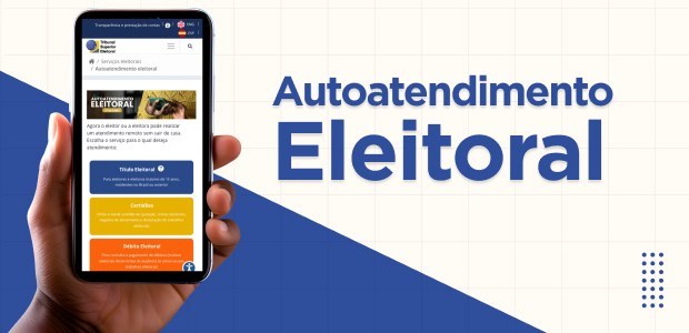 Usuário pode acessar serviços do Autoatendimento Eleitoral na página do TSE Plataforma on-line permite solicitar o título de eleitor, consultar a situação eleitoral, entre ...