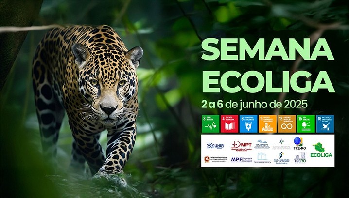 VEM AÍ: TRE-RO sediará programação especial em comemoração ao Mês do Meio Ambiente Atividades promovem debates, mostras culturais e ações de conscientização ambiental para servido...
