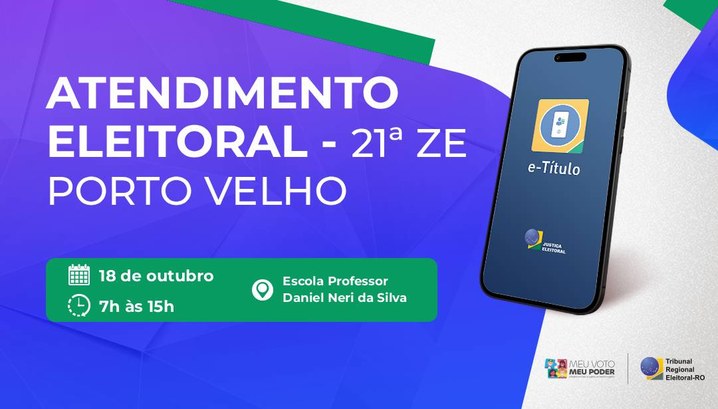 Zona Leste da capital recebe atendimento eleitoral itinerante neste sábado Escola Daniel Neri vai sediar mais uma edição da Justiça Rápida Itinerante.